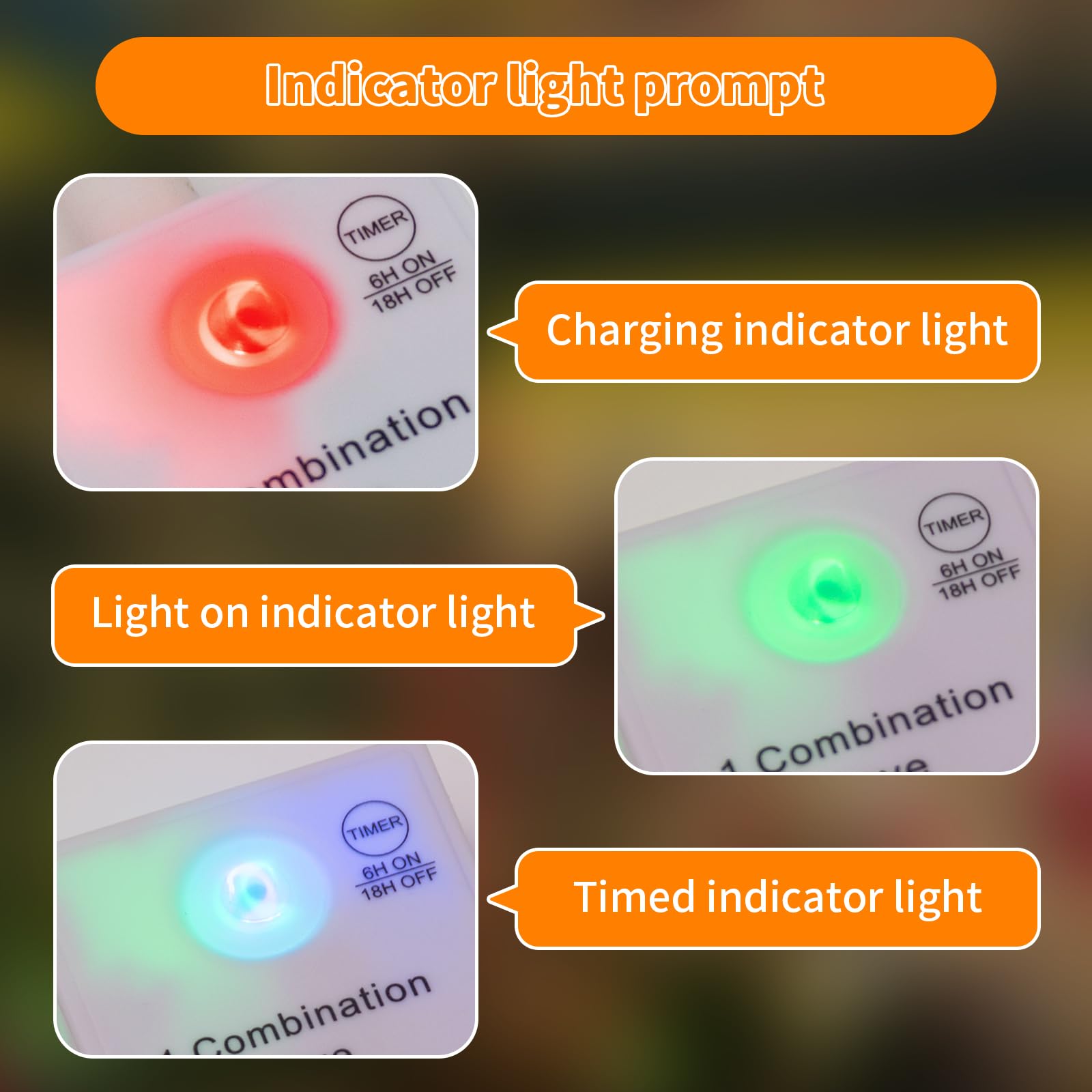 Bxroiu Lichterkette LED 50 LEDs 5 m warmweiß 2 Stück Timer