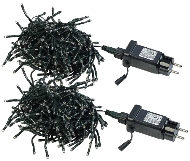Lunartec Licht-Dekoration Büschel-Lichterkette 300 LEDs 6m