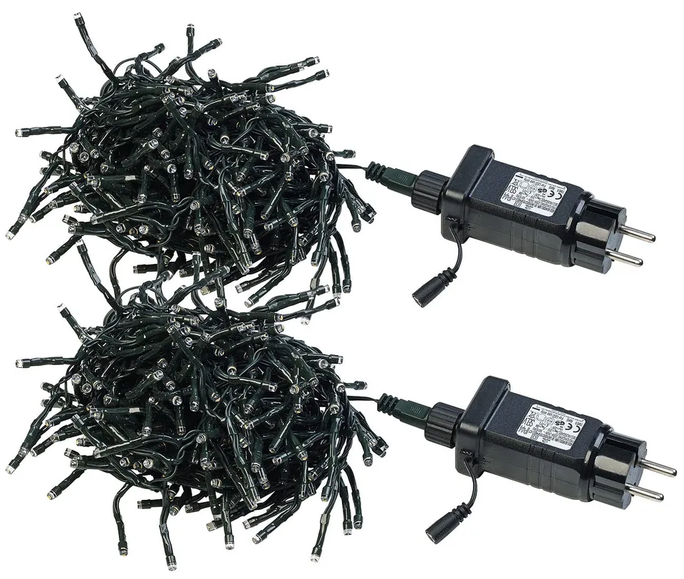 Lunartec Licht-Dekoration Büschel-Lichterkette 300 LEDs 6m