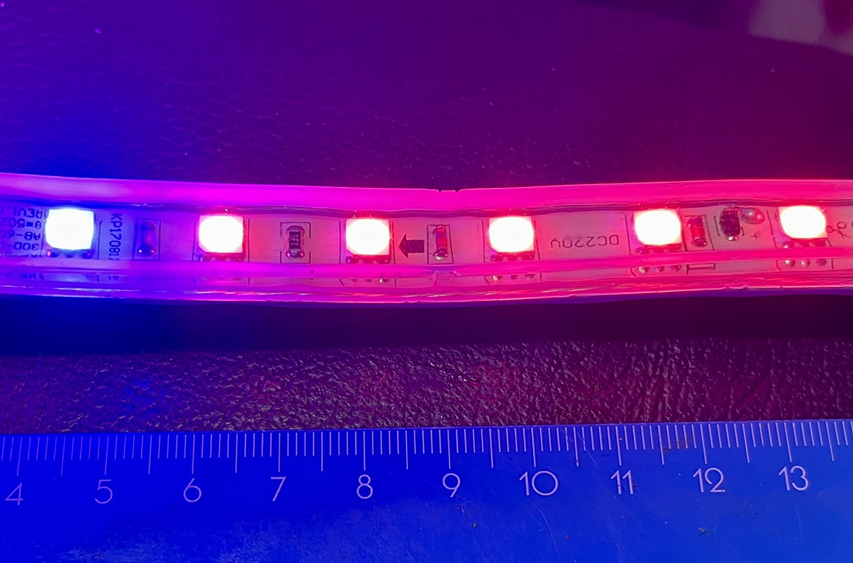 Lunartec Leuchtmittel LED-Pflanzenstreifen 3 m rot-blau