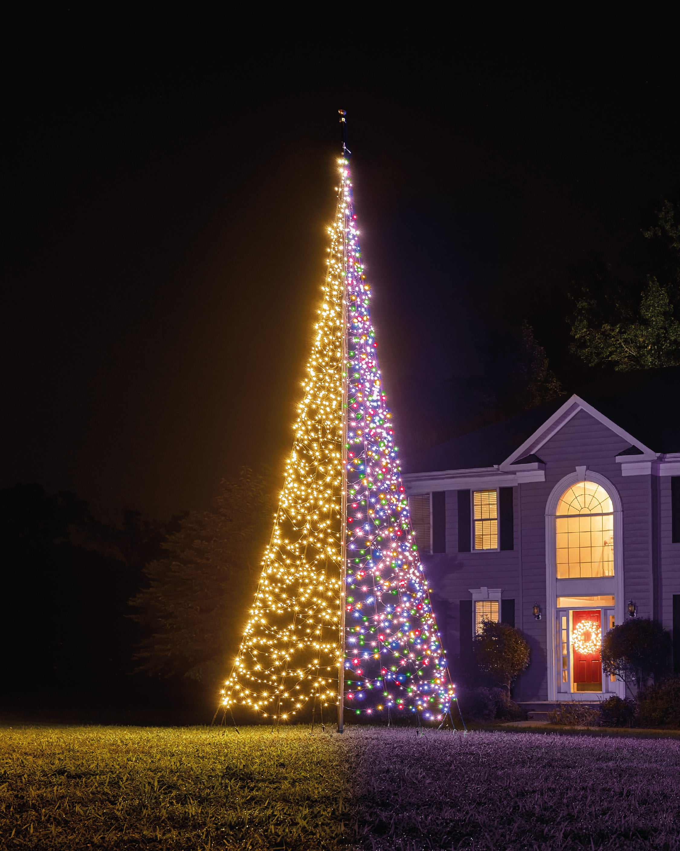 Fairybell Premium 6 Meter Fahnenmastbaum 2000 LED Switch