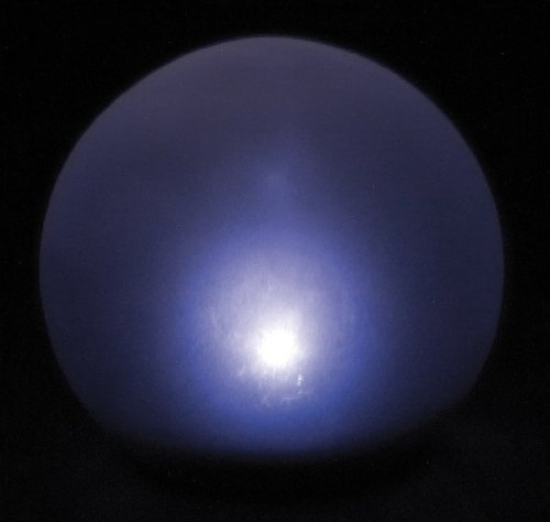 Lunartec Licht-Dekoration Leuchtkugel Solar Ø9 cm weiß