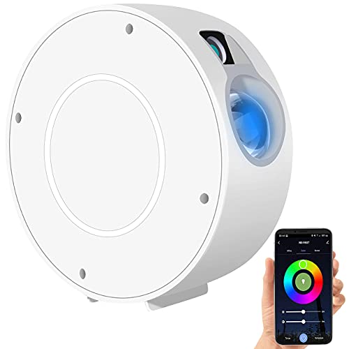Lunartec Licht-Dekoration Sternprojektor RGB mit App Timer
