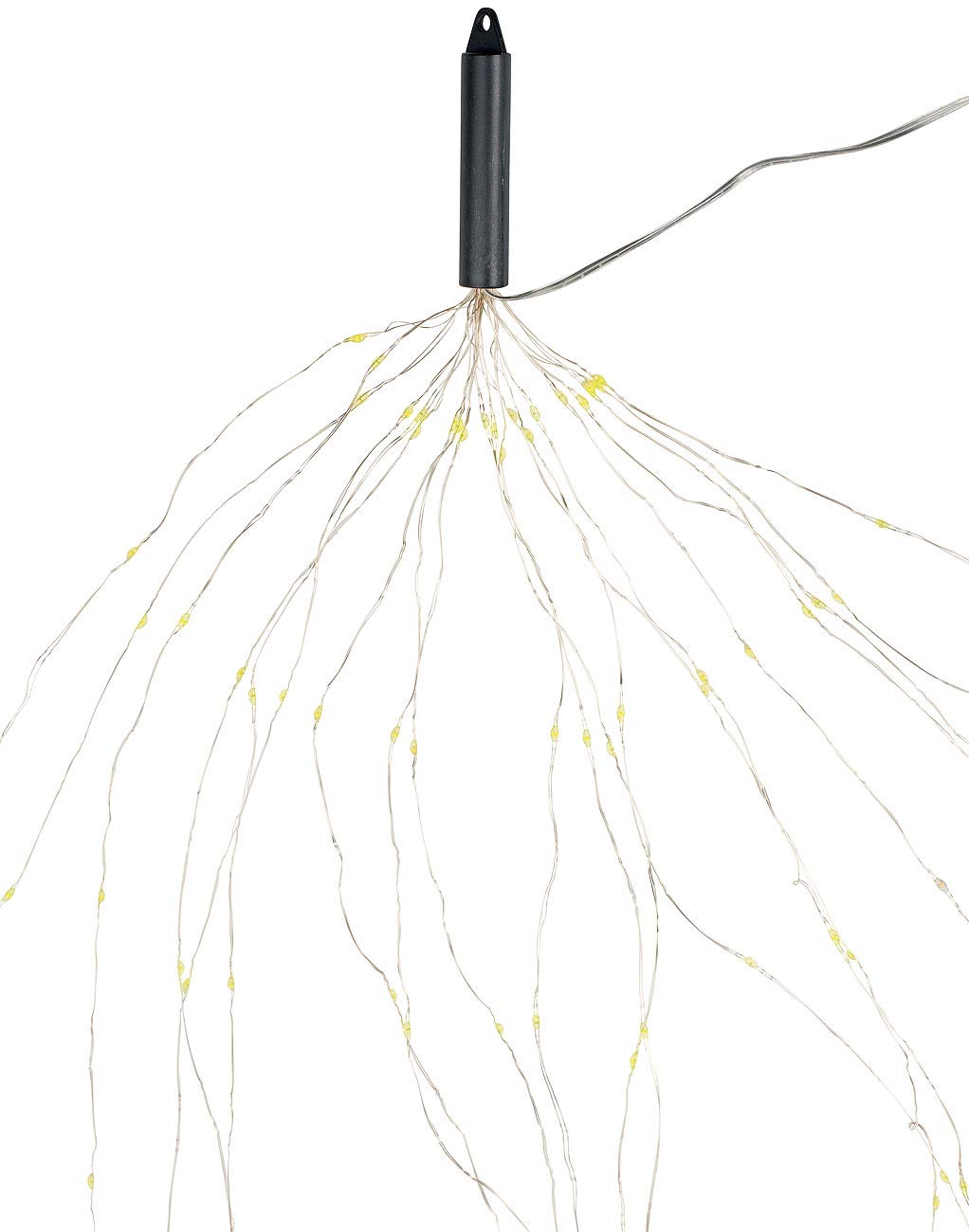 Lunartec Lichtervorhang Baum Christbaum Lichterkette 720 LEDs warmweiß