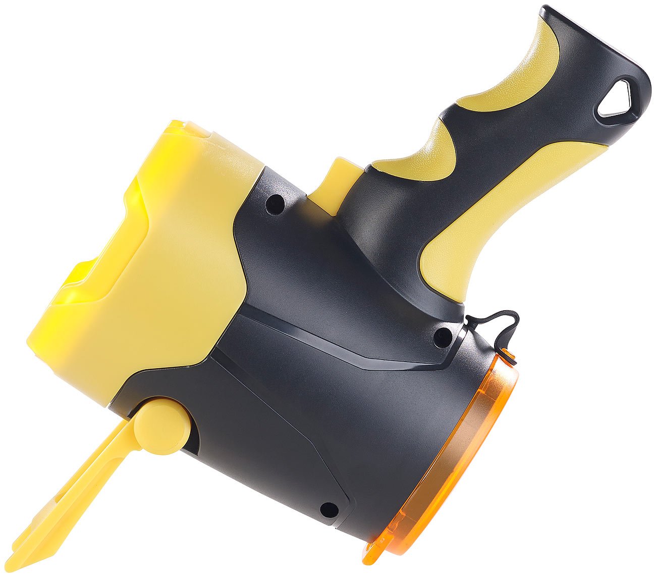 Lunartec Taschenlampen Handstrahler LED 10W 400 m Powerbank