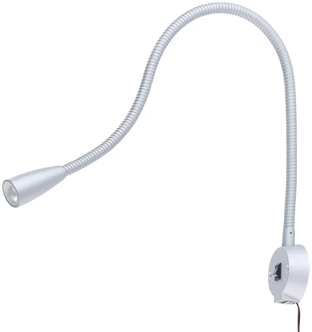 Lunartec Innenbeleuchtung LED-Leseleuchte Schwanenhals USB 3W
