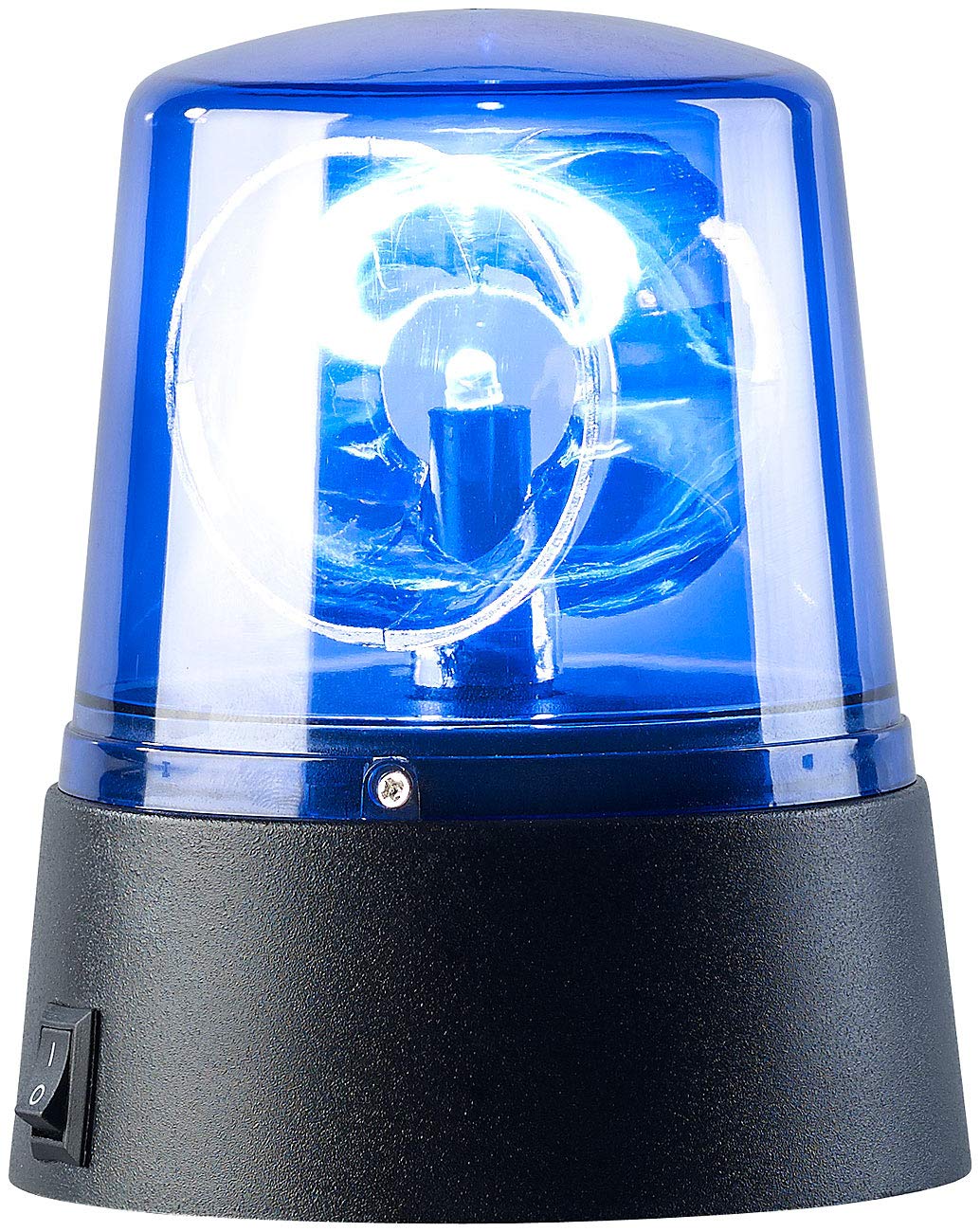 Lunartec Licht-Dekoration Rundumleuchte 2er Blaulicht Batterie