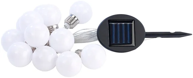 Lunartec Licht-Dekoration Lichterkette Solar 5 m multicolor