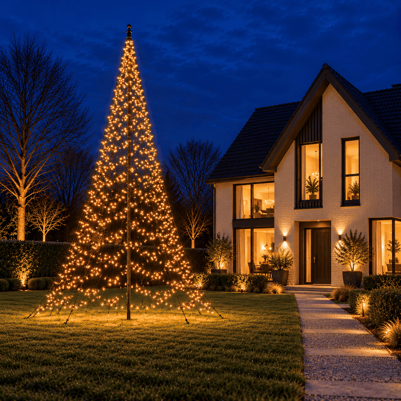 Fairybell Pro 8 m LED-Weihnachtsbaum 1536 LED Smart Magic RGBW