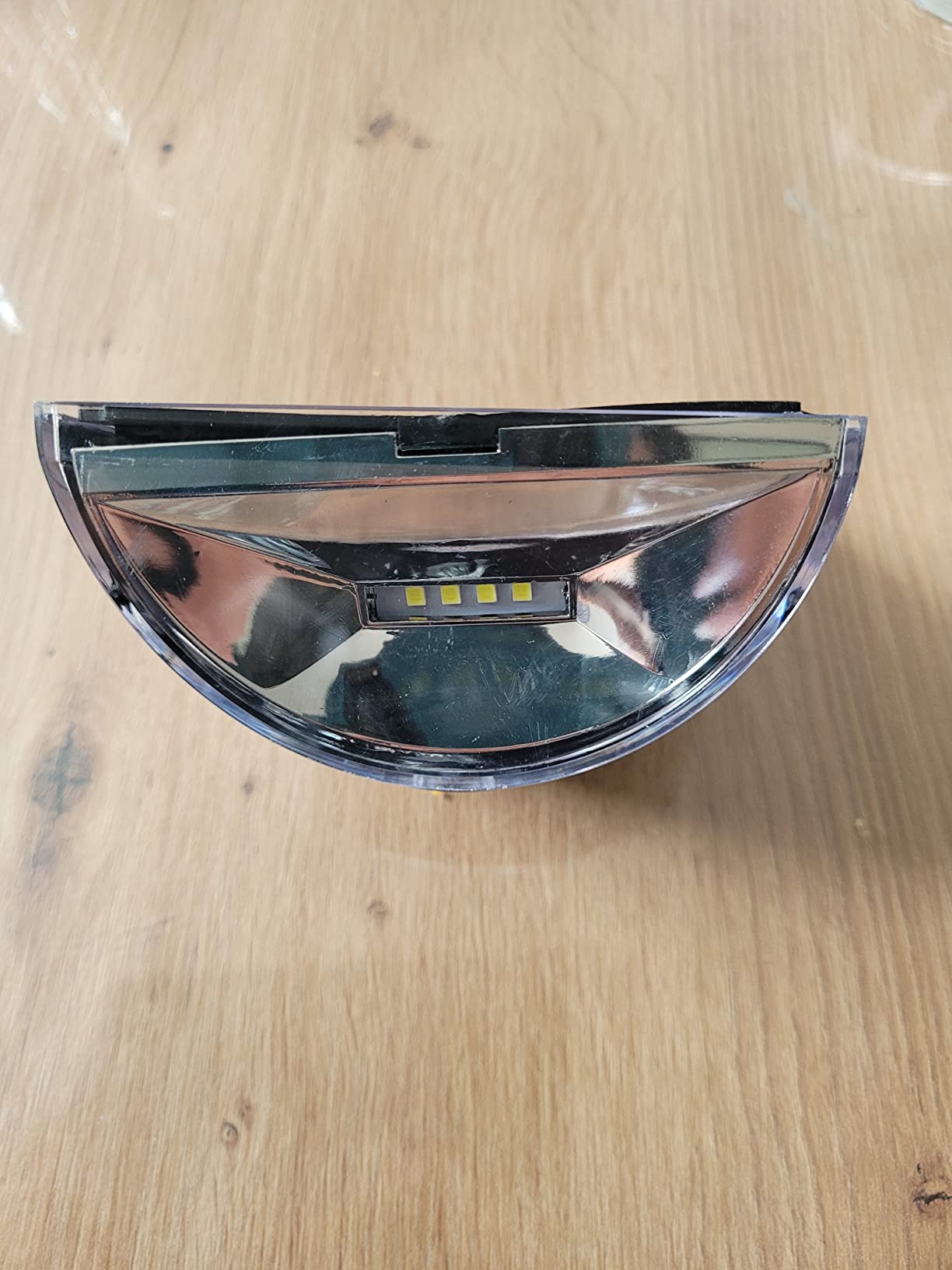 Lunartec Außenbeleuchtung Wandleuchte Solar Edelstahl 2er-Set