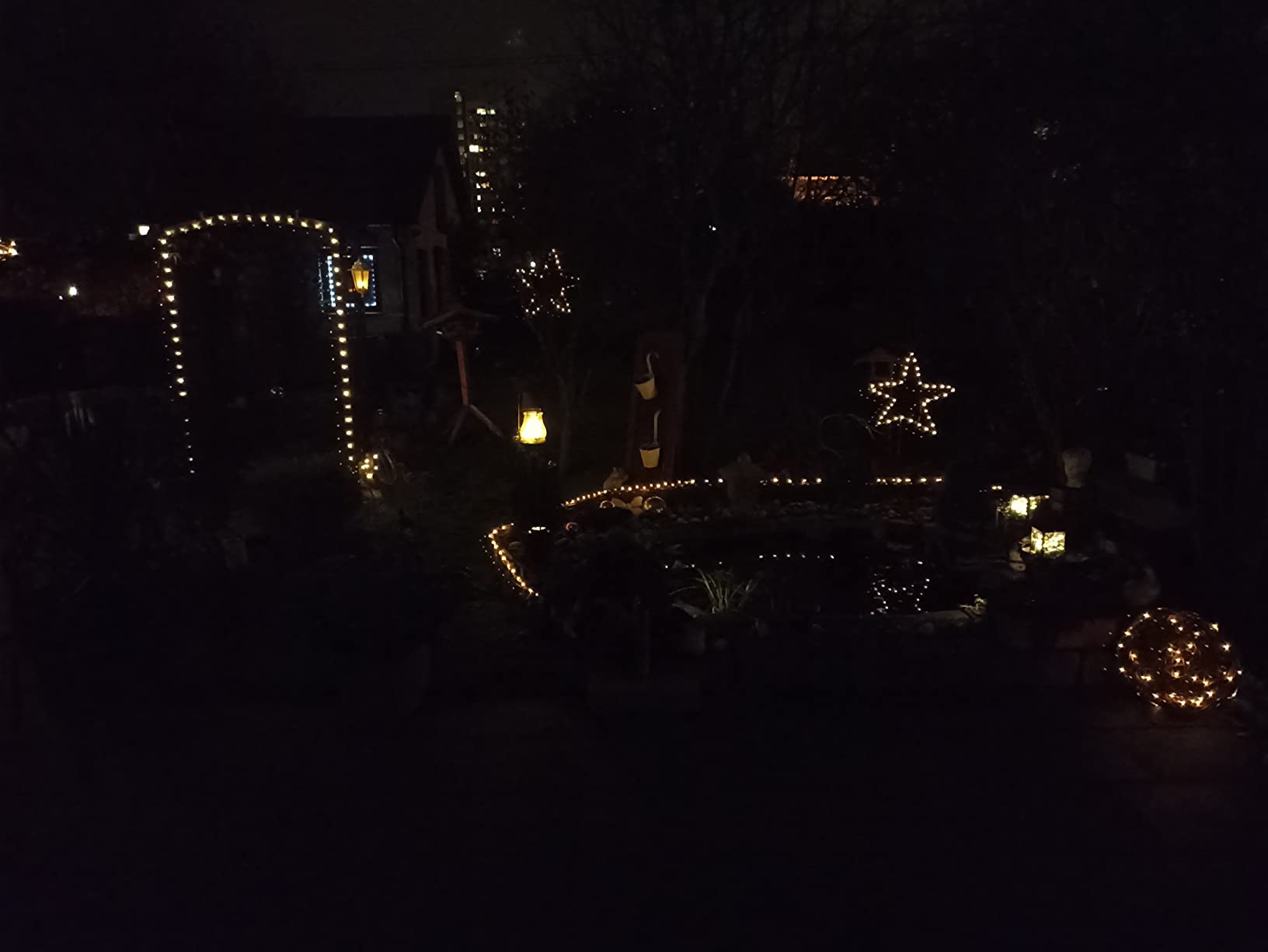 Koopower Battery Fairy Lights Lichterkette 11m 100 LED warmweiß