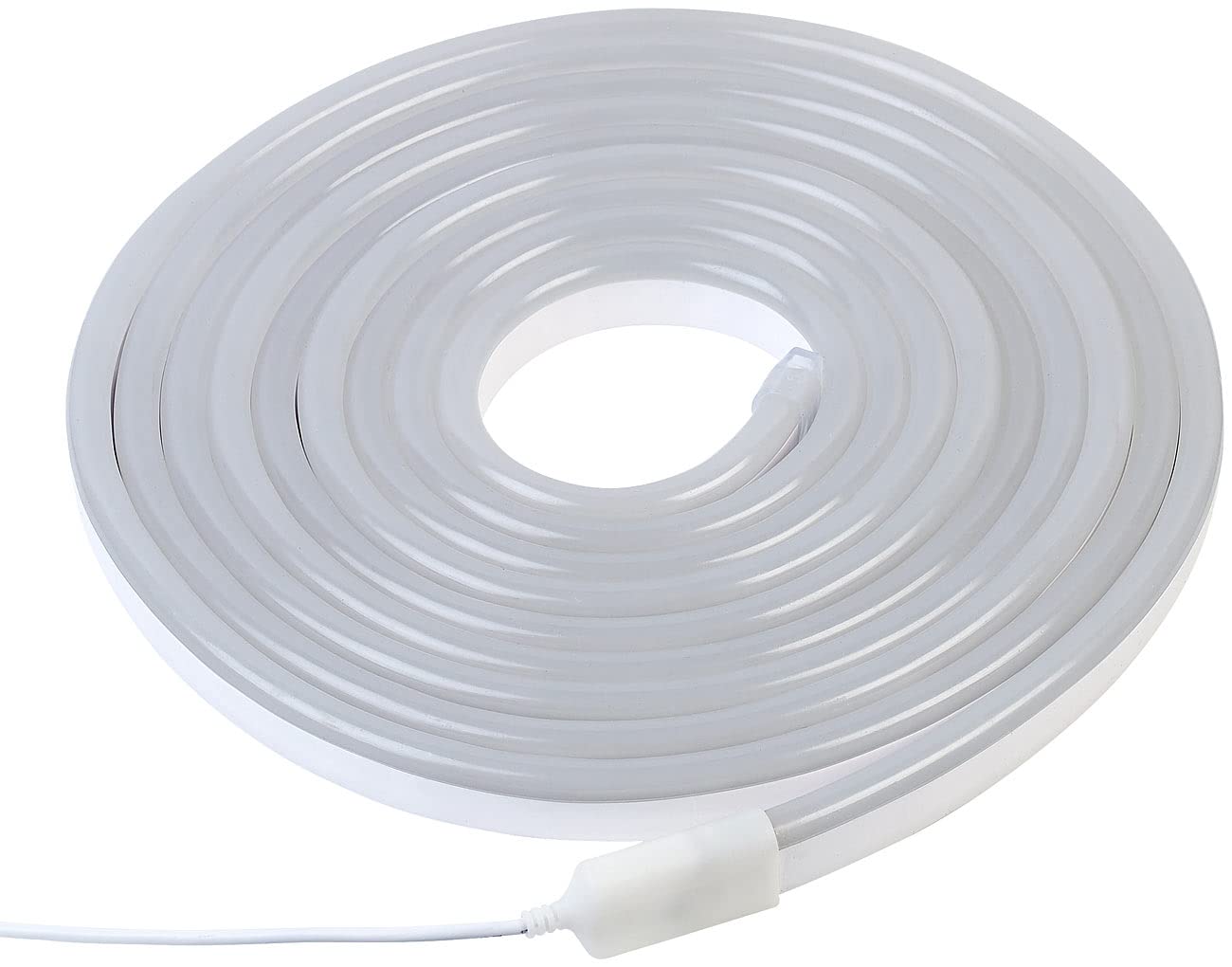 Lunartec Innenbeleuchtung WLAN Neon-Schlauch RGBW 5m IP65