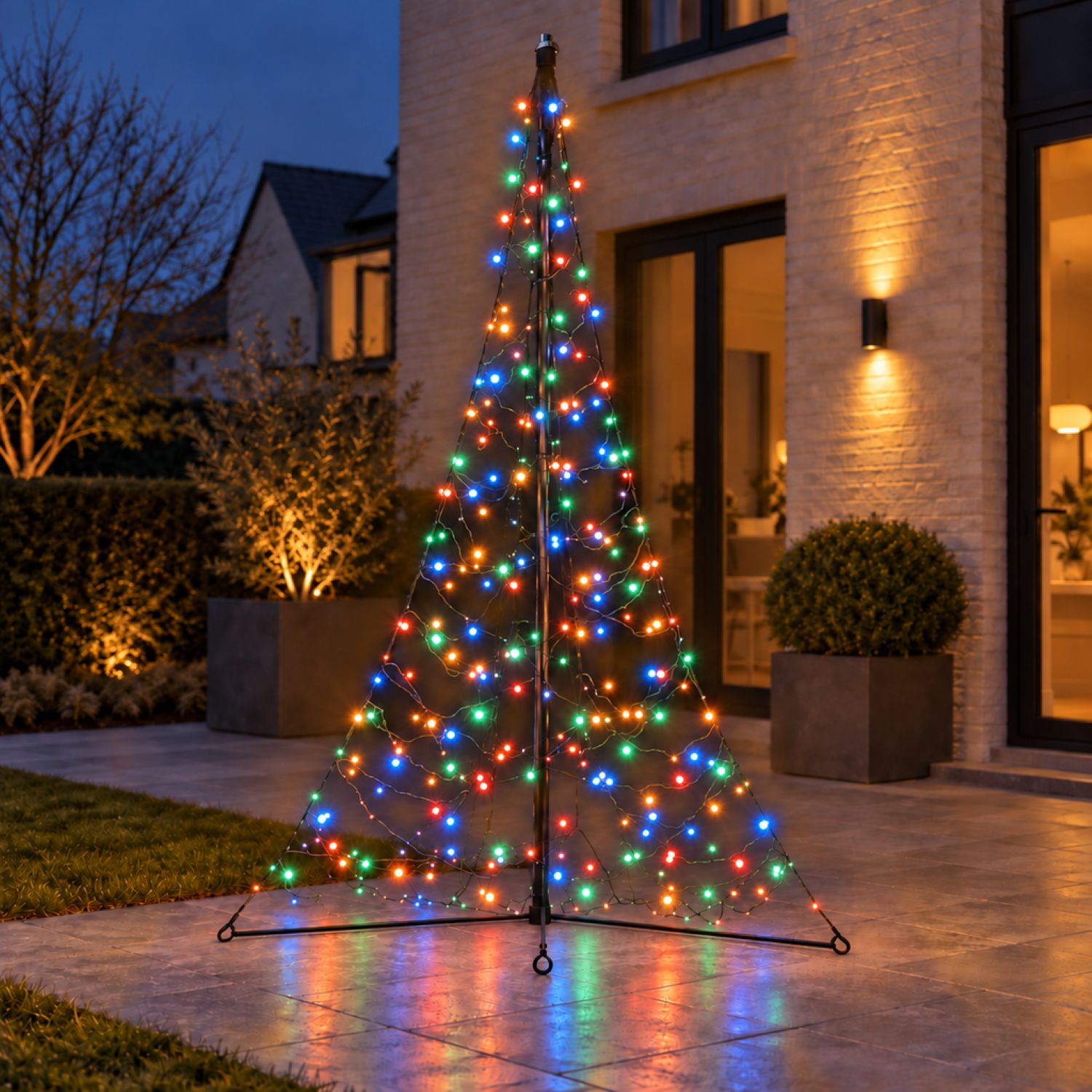 Fairybell Premium All-Surface LED-Baum 2 m 256 LED mit Mast