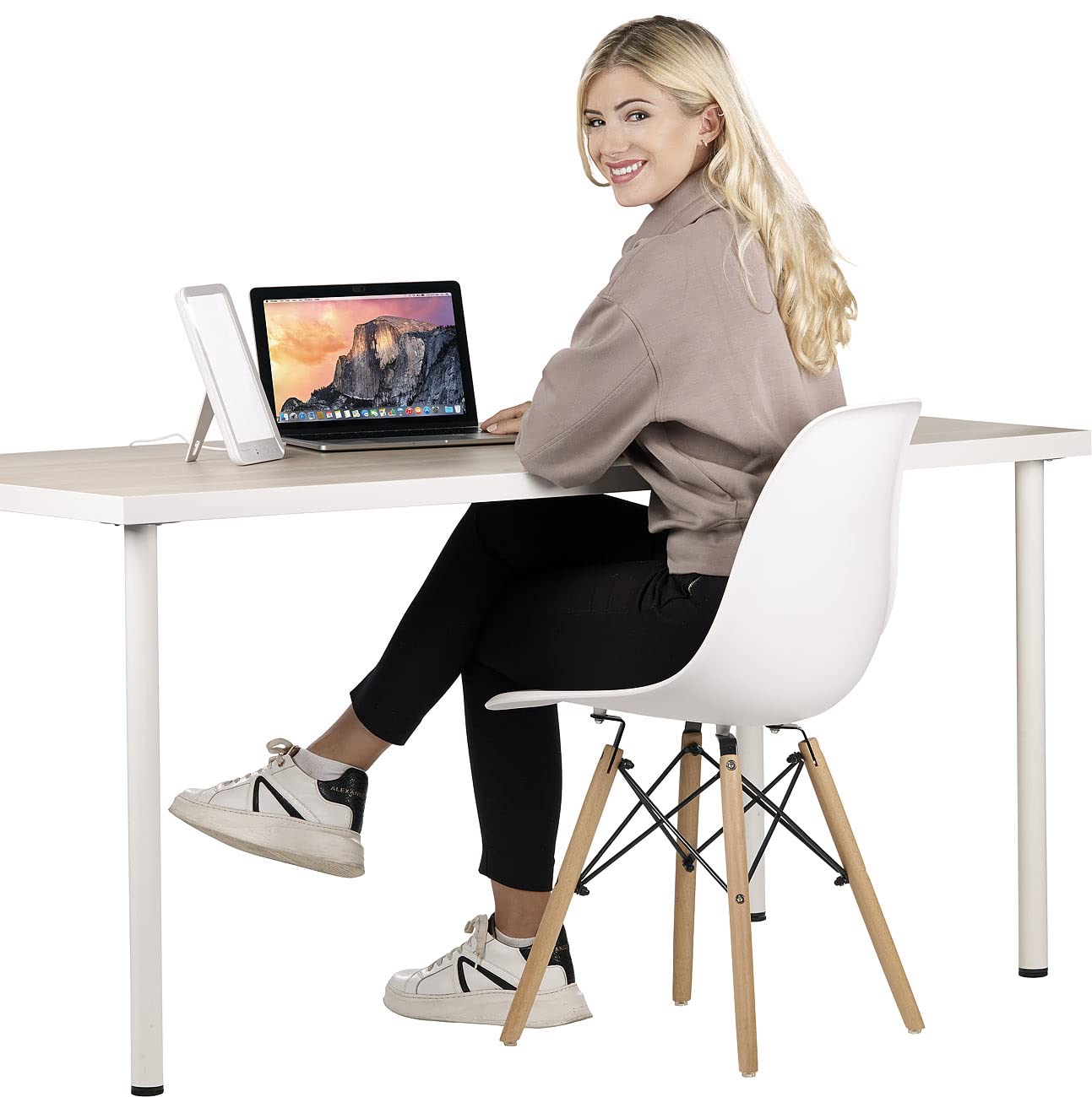 Lunartec Innenbeleuchtung Tageslichtlampe 10000 Lux 2er Set
