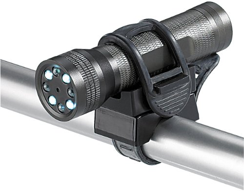 Lunartec Taschenlampen Universal-Halterung 2er-Set 360° drehbar