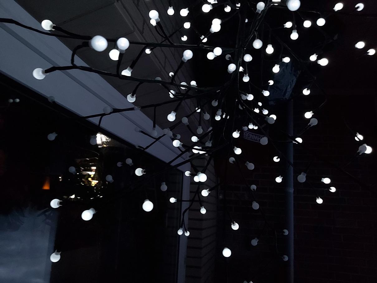Lunartec Licht-Dekoration Solar-Lichterbaum 150cm 200 LEDs