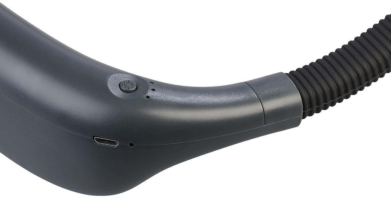 Lunartec Taschenlampen LED-Hals-Leselampe 2er-Set 4W dimmbar