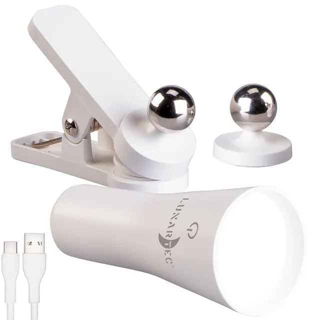 Lunartec 3in1 Akku-Taschenlampe weiß 150 Lumen