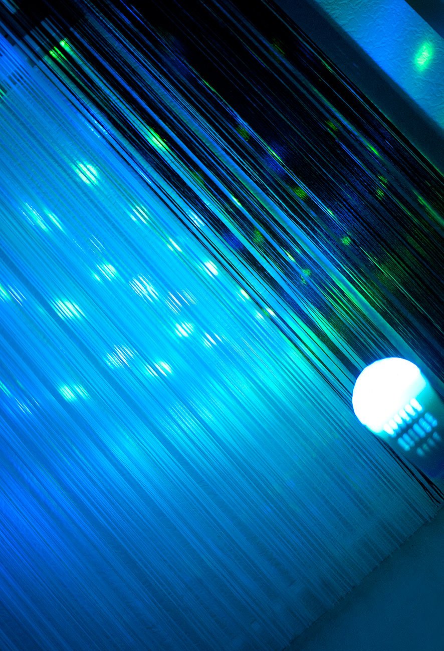 Lunartec Leuchtmittel Disco-LED-Lampe E27 2er-Set farbig