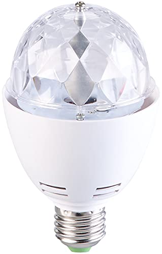 Lunartec Leuchtmittel Disco-Lampe E27 RGB 3W 2er-Set