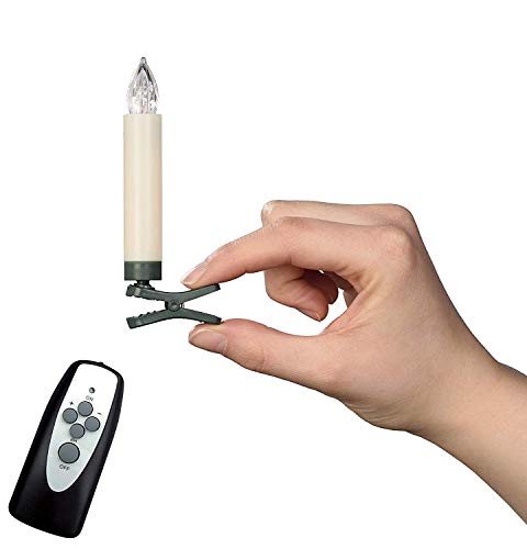 Bonetti Wireless Christmas Candles 12er-Set elfenbein