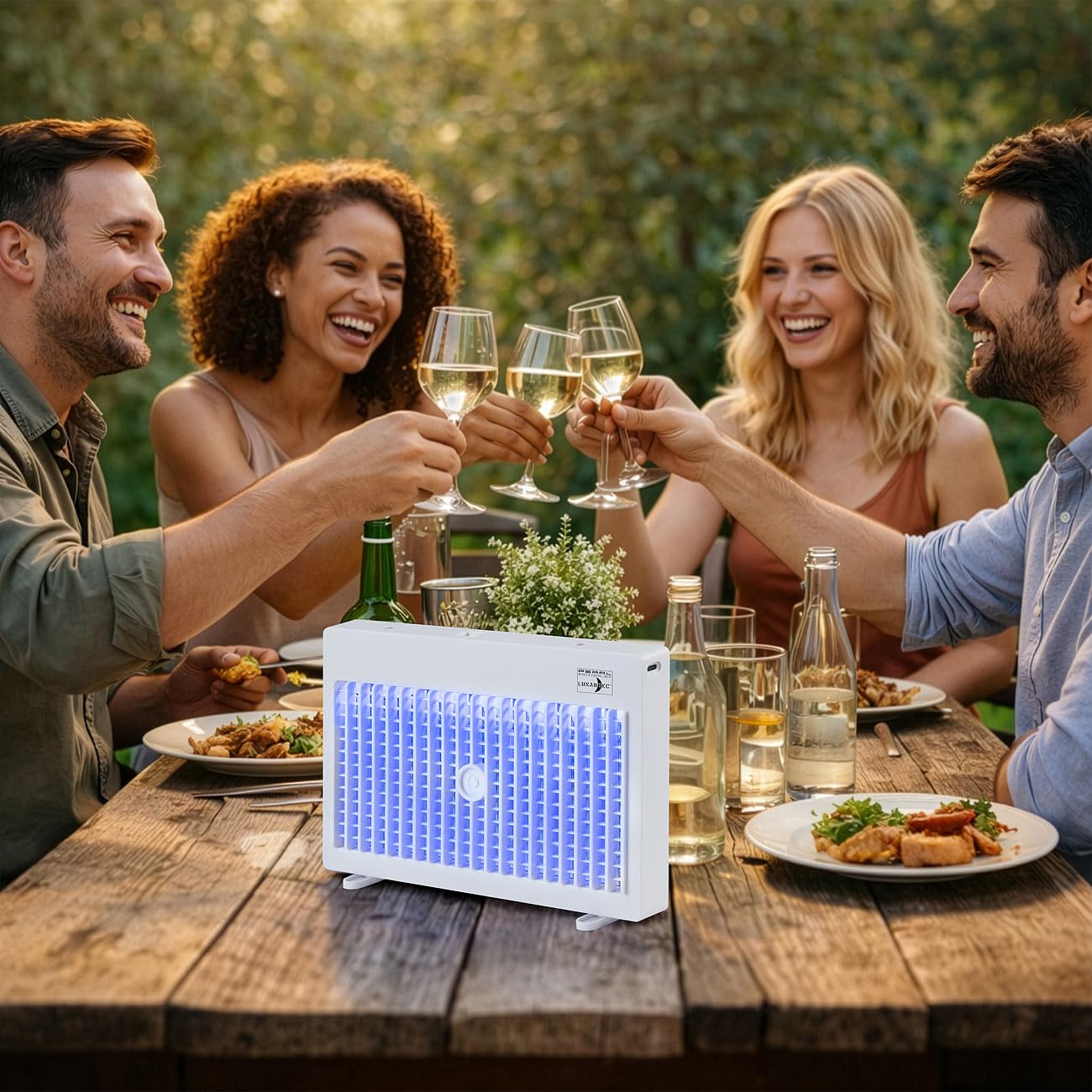 Lunartec Leuchtmittel Insektenvernichter Akku UV 40 m² IV-655
