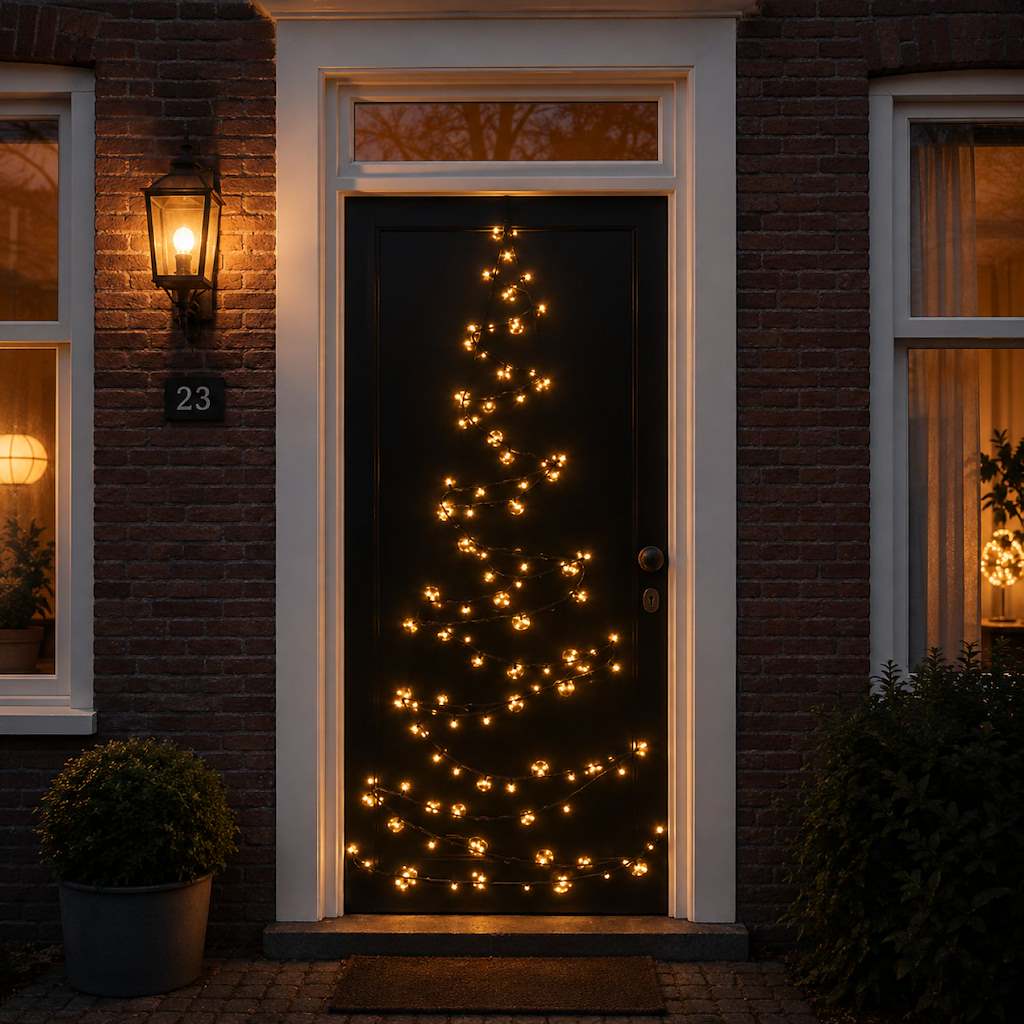 Fairybell Premium Türbaum 2,1 m 120 LED Luminous Switch