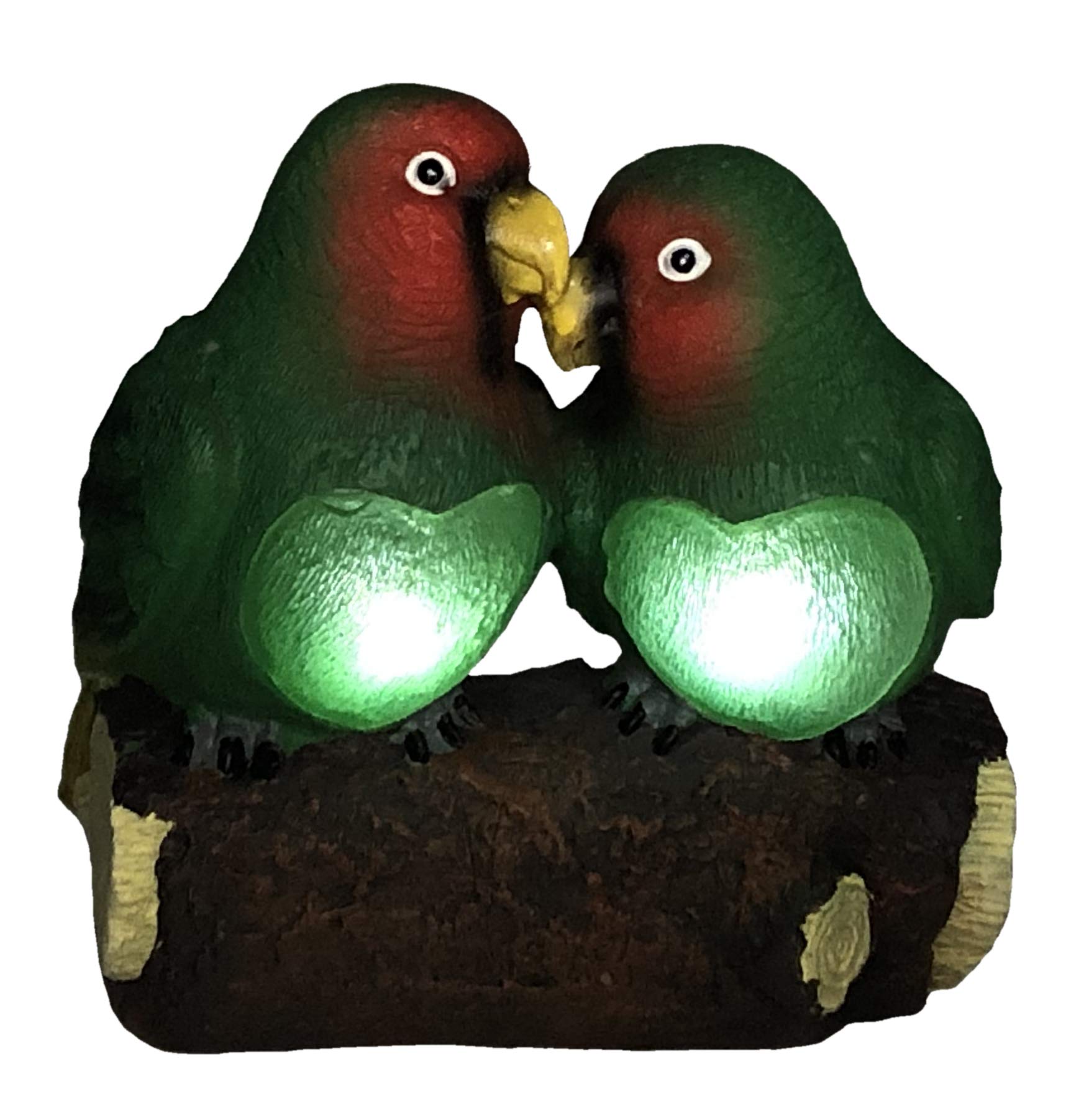 Bonetti Solar Lights Deko-Figur Papageien Love 2 LED