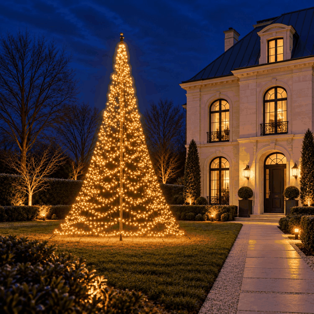 Fairybell Premium 6 Meter Weihnachtsbaum 2048 LED Luminous Switch