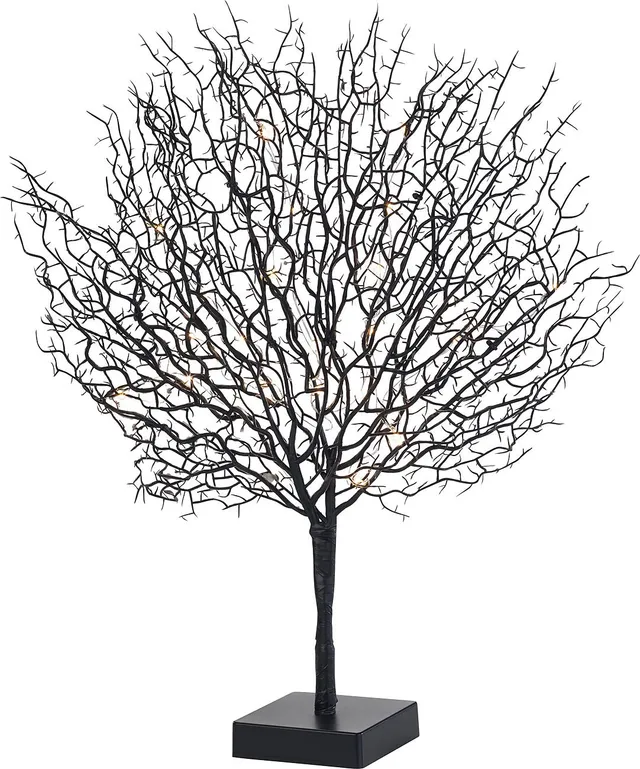 Lunartec Licht-Dekoration Lichterbaum 25 LEDs 50cm warmweiß