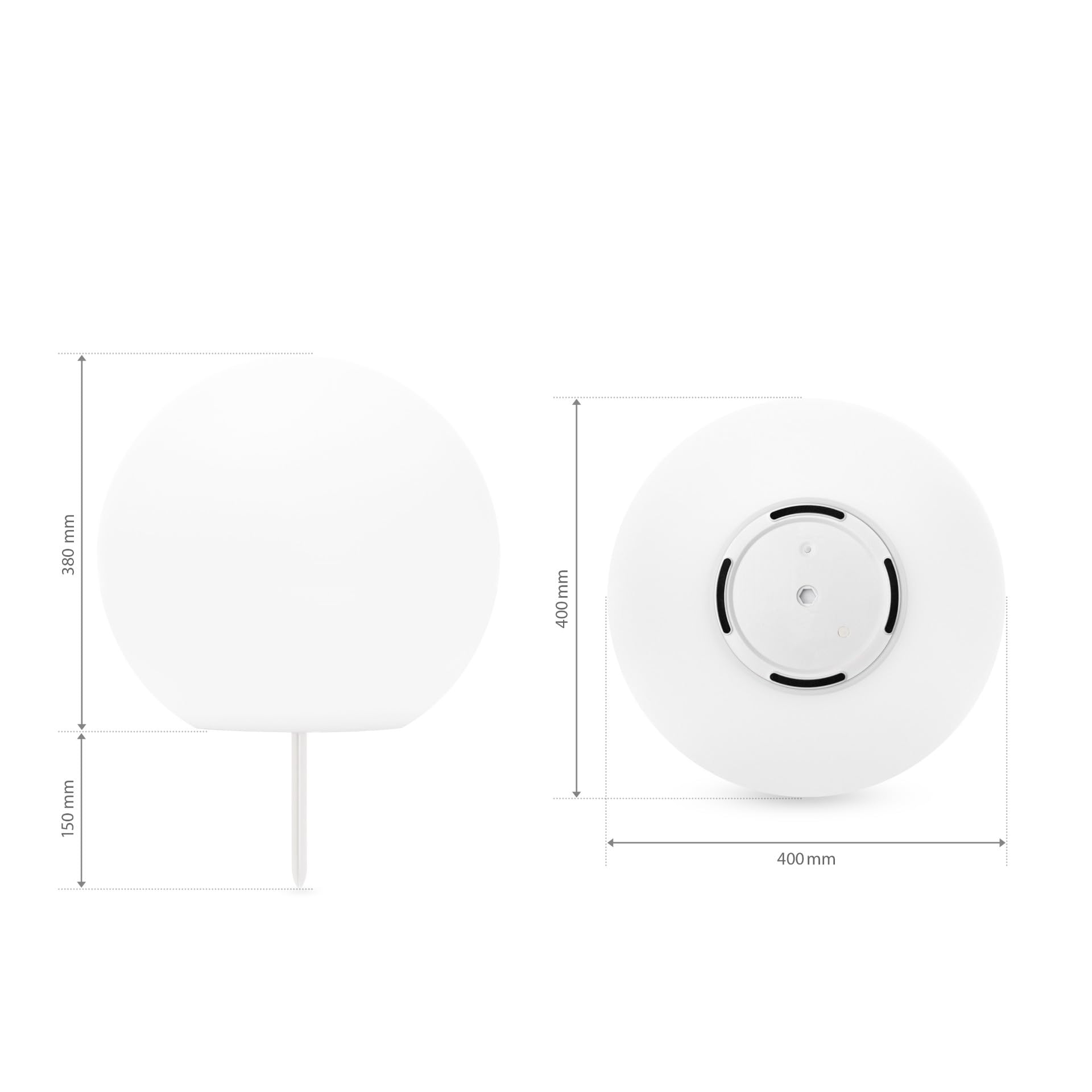 Bonetti Solar Lights Kugelleuchte XL 40cm RGB IP67
