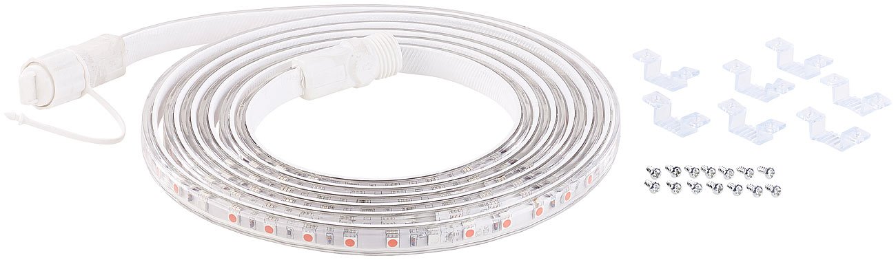 Lunartec Leuchtmittel LED-Pflanzenlicht Streifen 3 m rot-blau