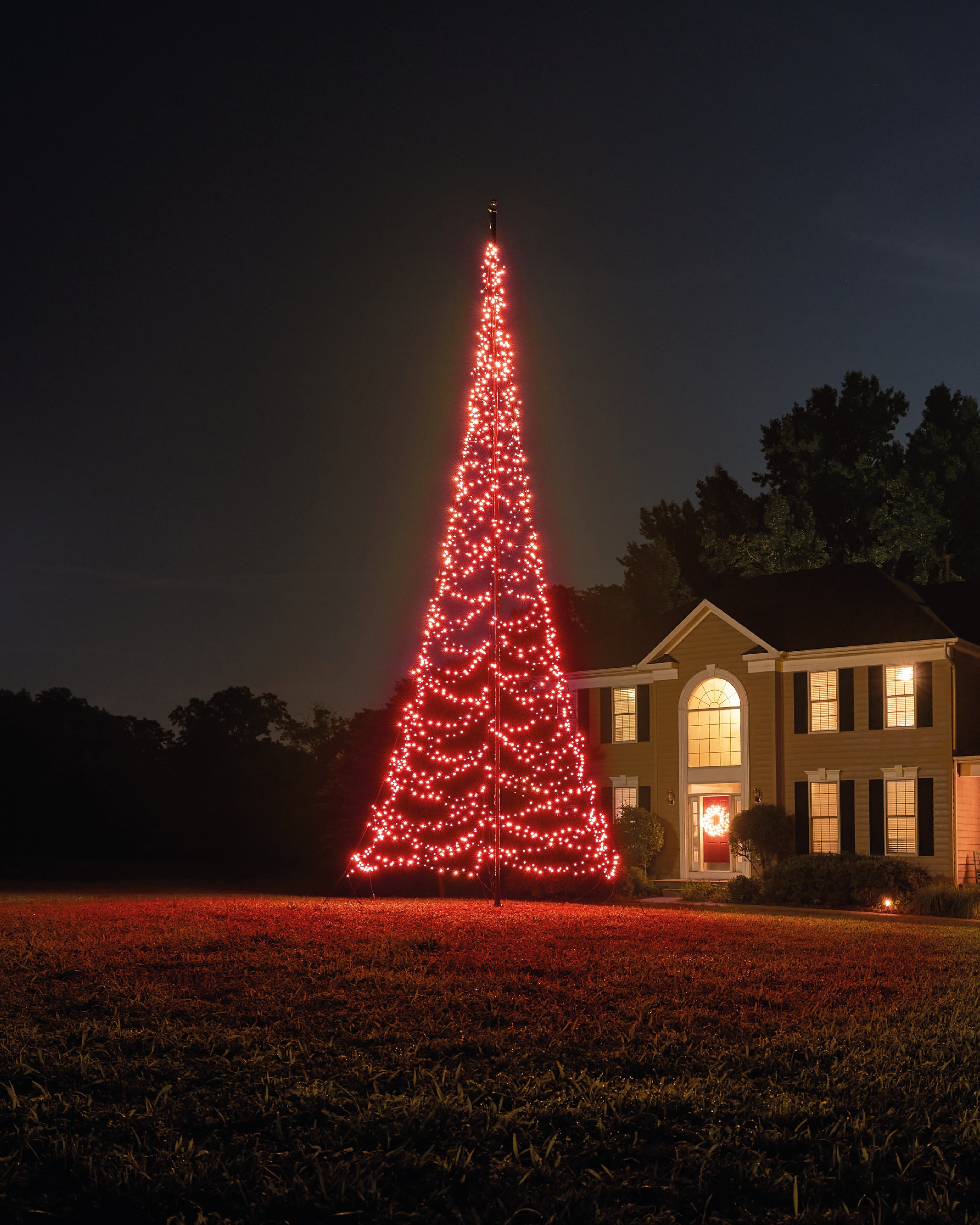 Fairybell Pro Smart Magic Fahnenmastbaum 8 m 1536 LED