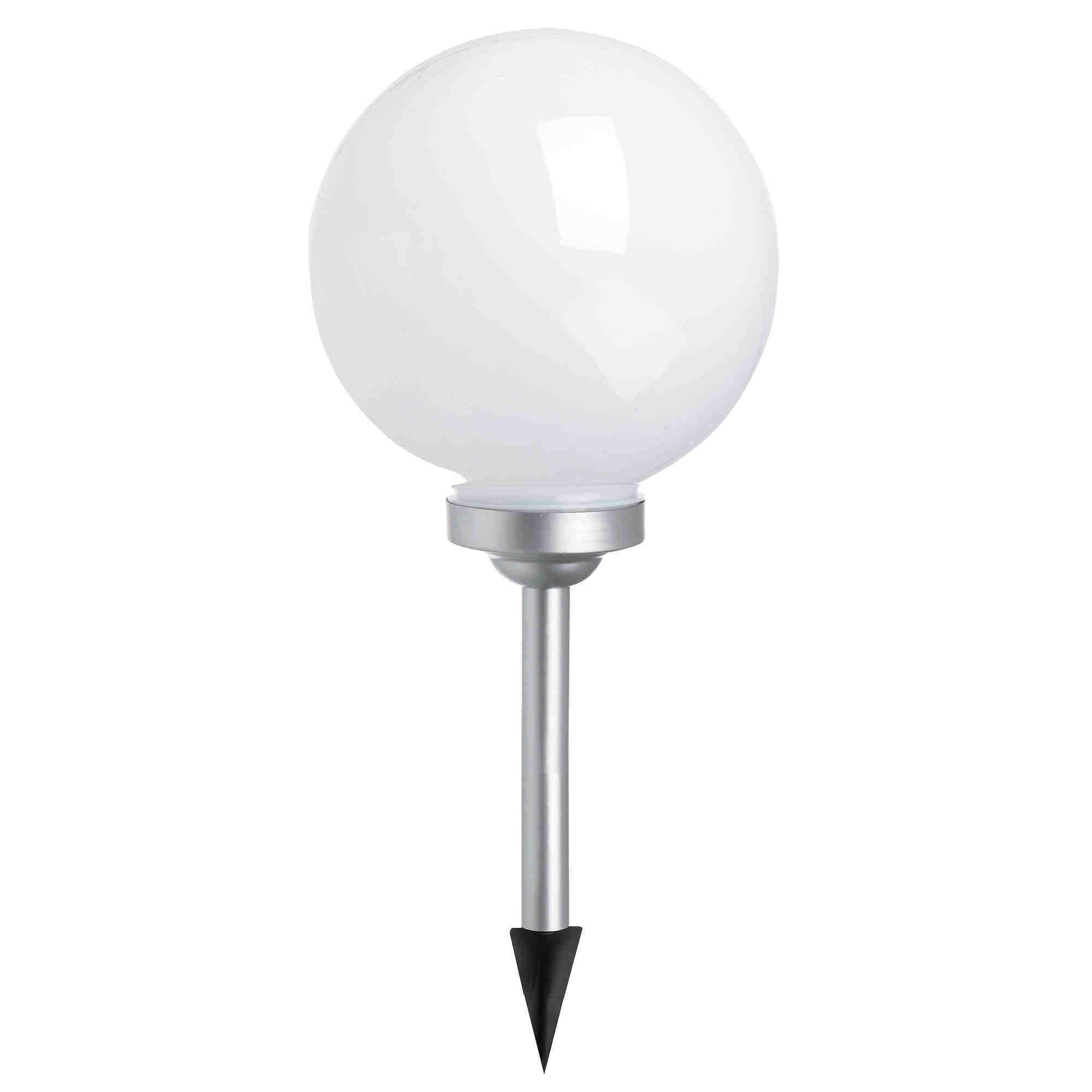 Bonetti Solar Lights Gartenkugel 30cm weiß Solar