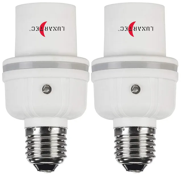 Lunartec Leuchtmittel Klatschsensor E27-E27 2er-Set mit Sensor