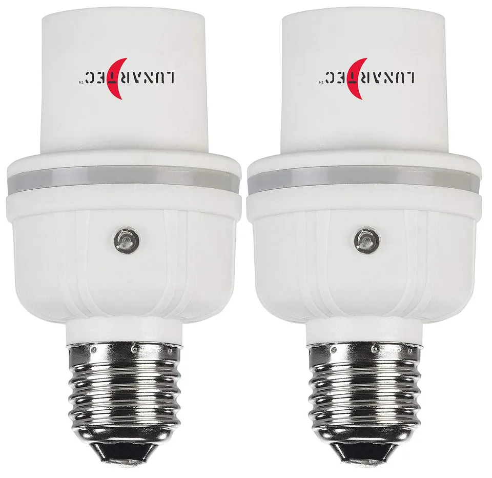 Lunartec Leuchtmittel Klatschsensor E27-E27 2er-Set mit Sensor