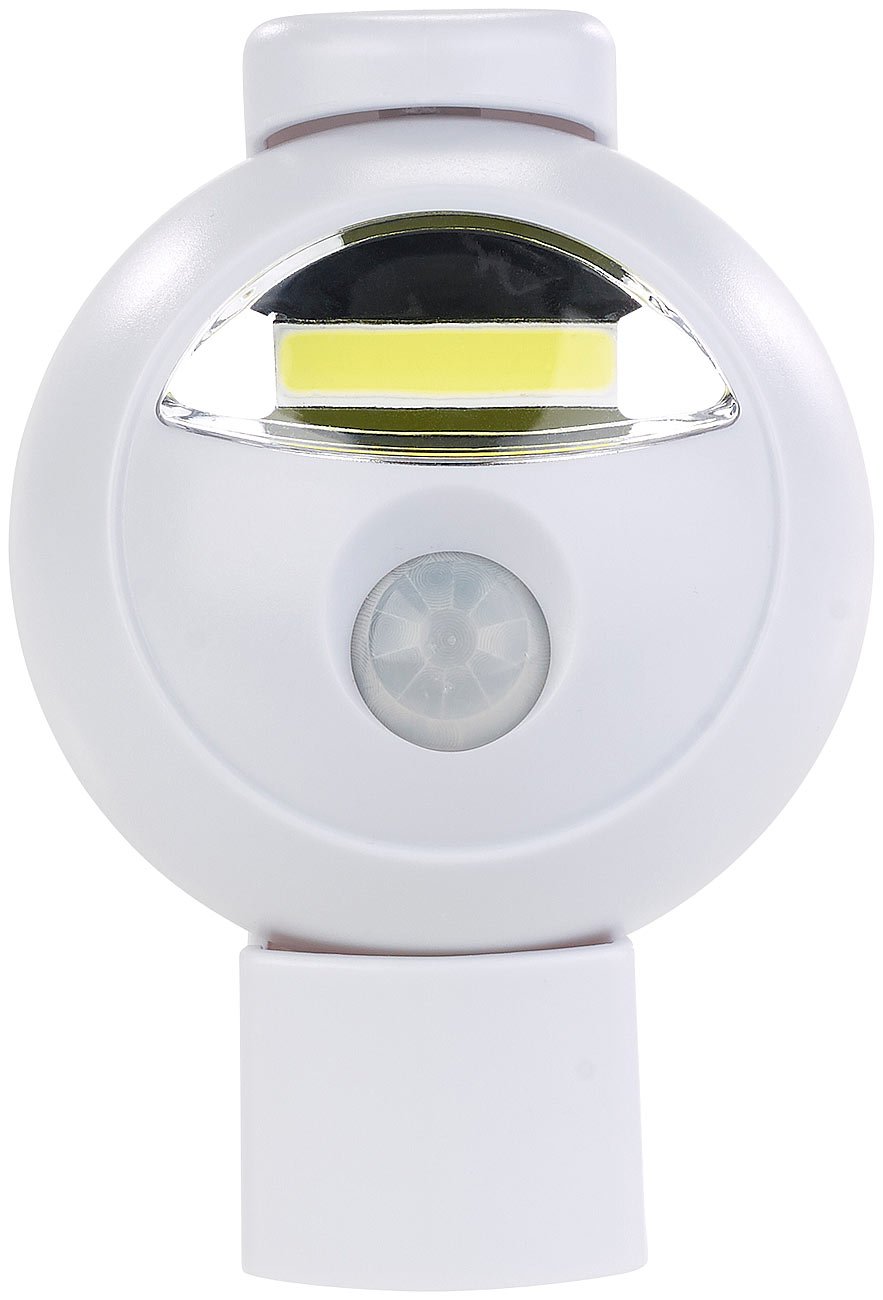 Lunartec Innenbeleuchtung WL-412 Sensorleuchte Batterie 120 Lumen