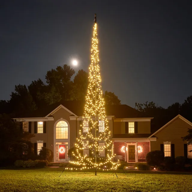 Fairybell Standard 8 m Weihnachtsbaum 1000 LED warmweiß