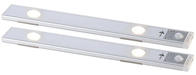 Lunartec Innenbeleuchtung Akku-Unterbauleuchte 70 lm 2er-Set