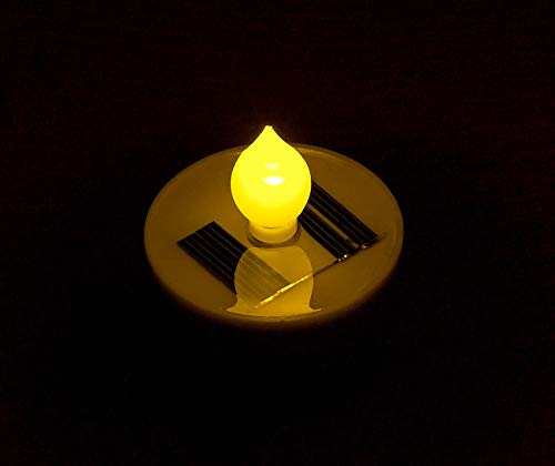 Lunartec Licht-Dekoration Solar-Teelichter 4er-Set weiß IP44