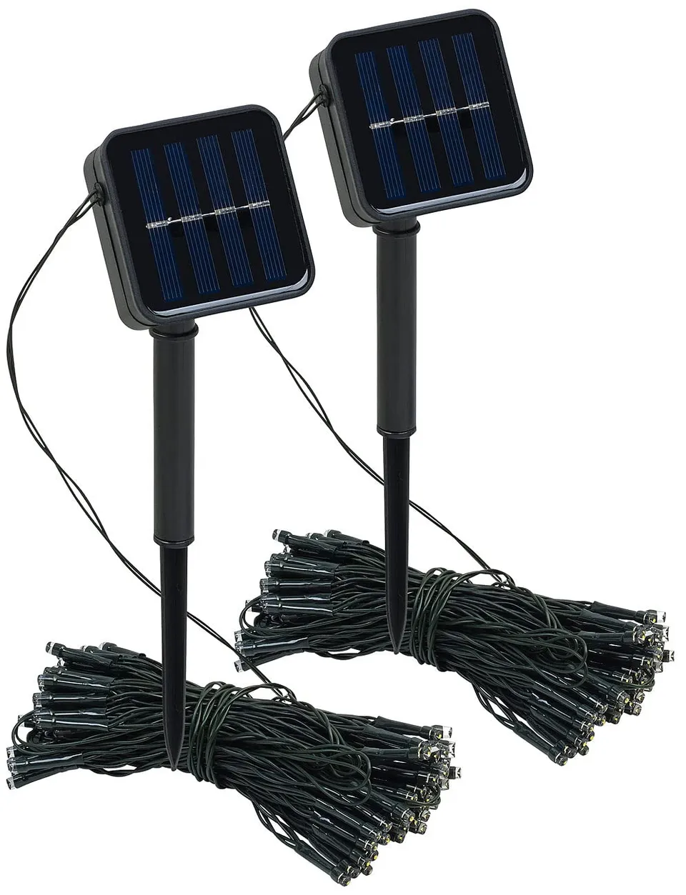 Lunartec Licht-Dekoration Solar Lichternetz warmweiss 12 m