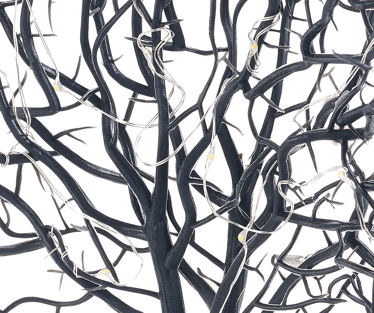 Lunartec Licht-Dekoration Lichterbaum 25 LEDs 50cm warmweiß