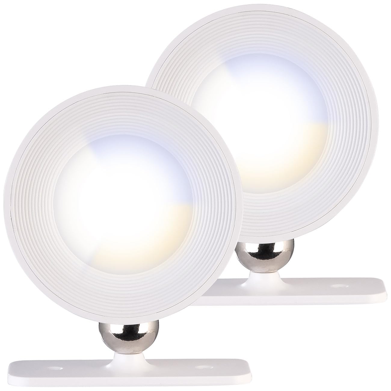 Lunartec Innenbeleuchtung Wandleuchte weiß CCT dimmbar 2er-Set