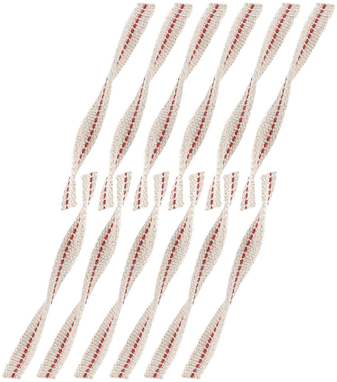Lunartec Universal-Dochte Öllampendocht 12er-Pack 140 mm