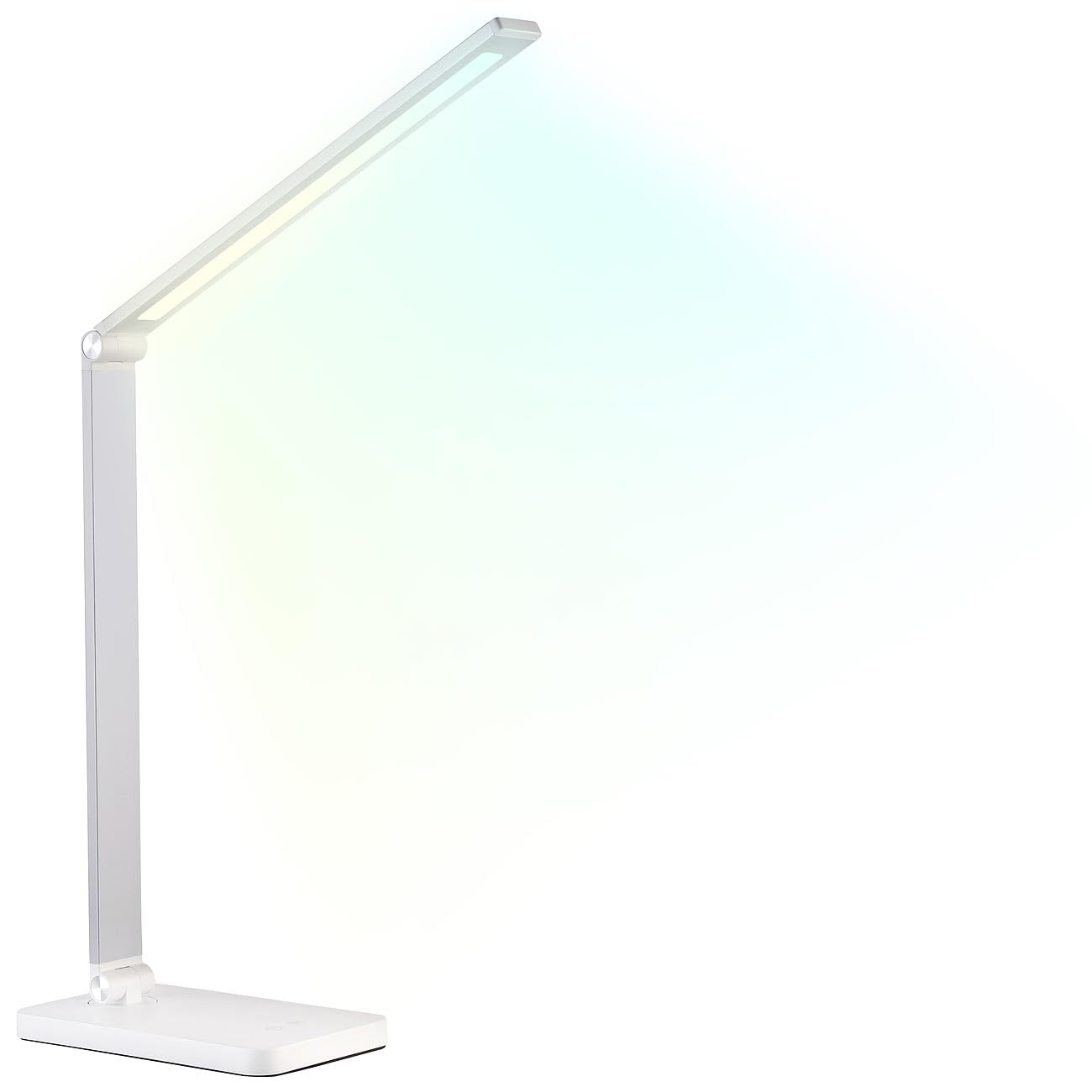 Lunartec Innenbeleuchtung Alu-Schreibtischlampe silberweiß 660lm