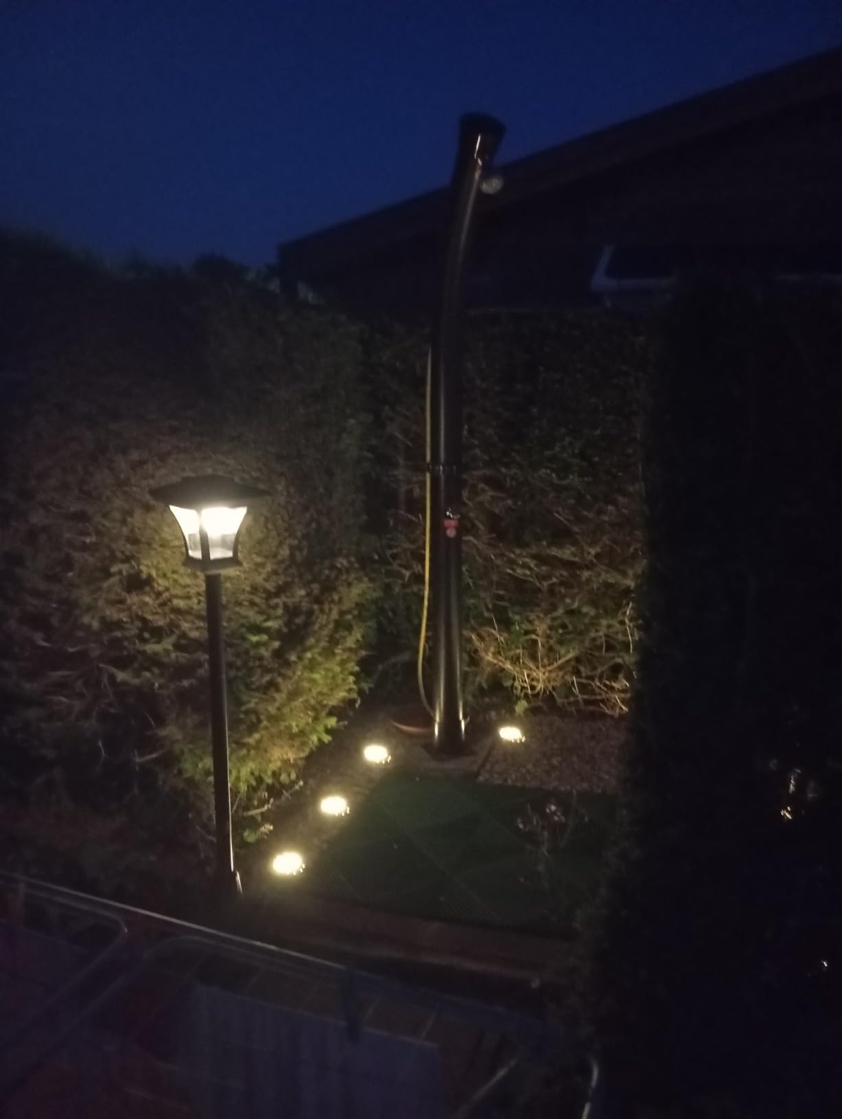Bonetti Solar Gartenlaterne 120 cm warmweiß 8 LEDs