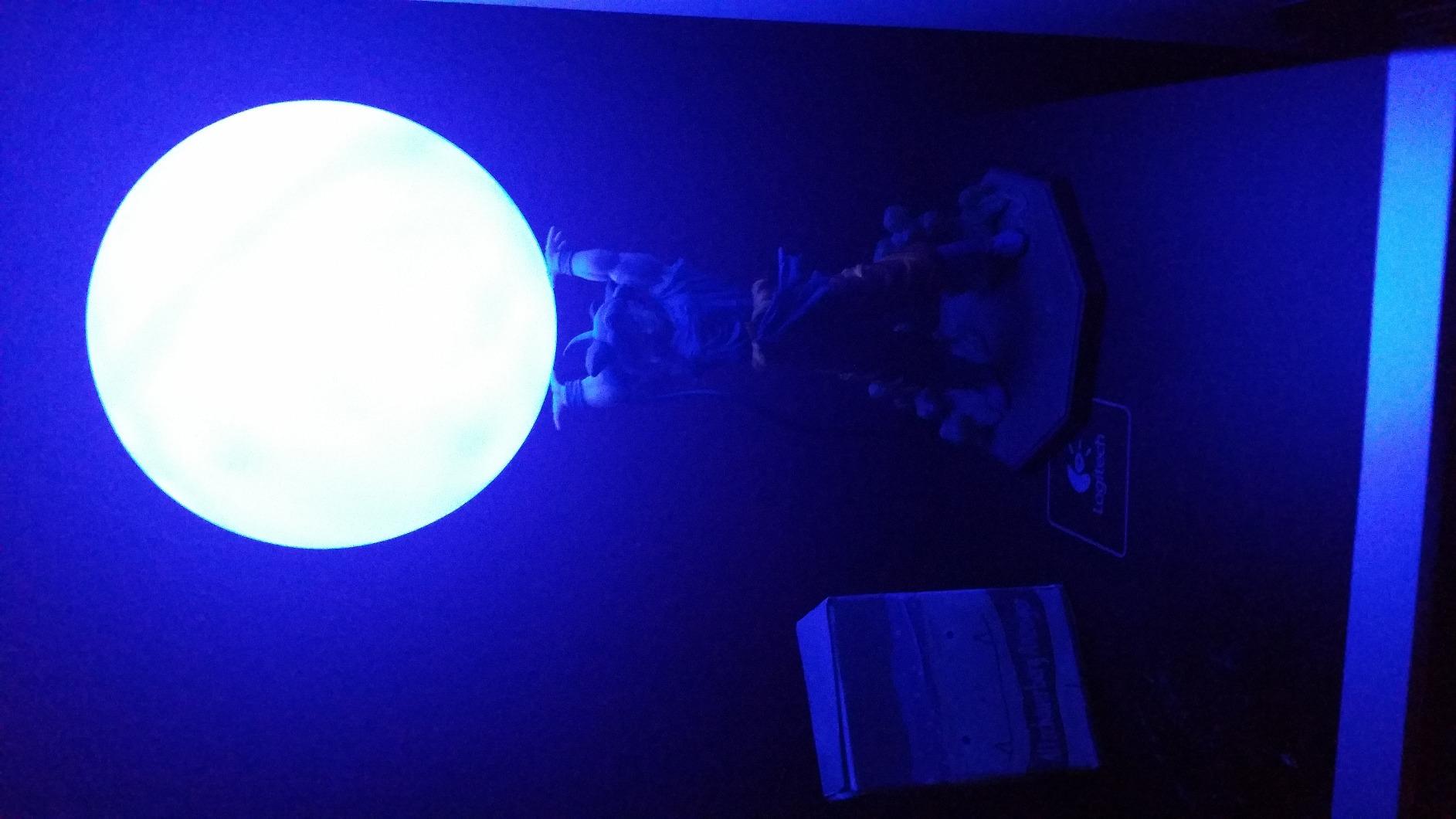 Lunartec Licht-Dekoration LED-Kugel 16 cm batteriebetrieben