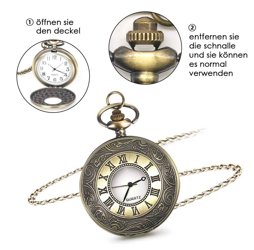 WEARXI Kostüme 20er Jahre Kostüm Herren 3-teilig