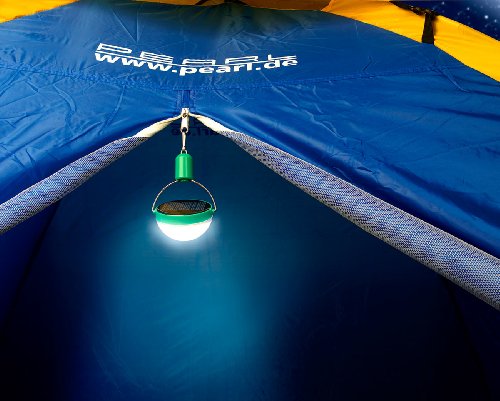 Lunartec Taschenlampen Mini Solar-Campingleuchte 28lm