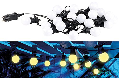 Lunartec Licht-Dekoration Party-LED-Lichterkette 20 LEDs 9,5m